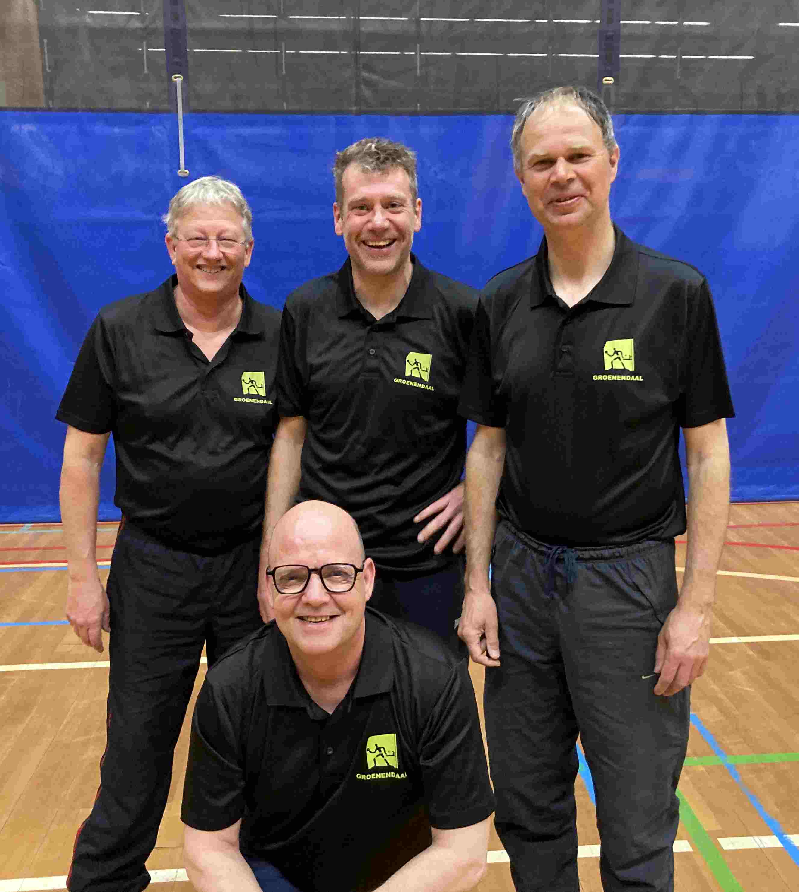 Kampioen 6B 2025-2026, Eric, Wim, Arn, PeterD