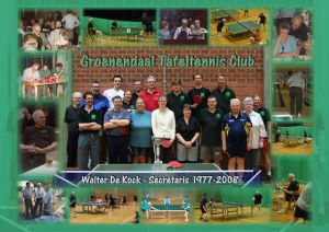 Walter De Kock, Secretaris 1977-2008