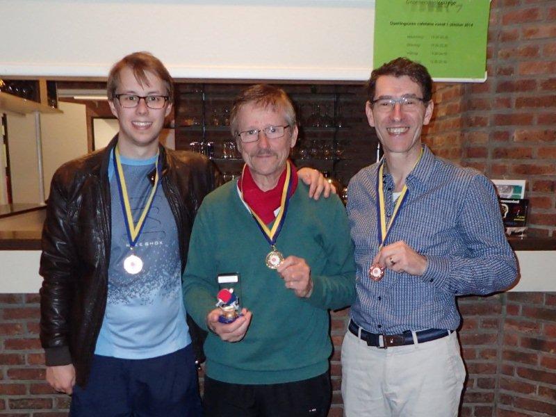 Podium: Jo�l, Jos, Benoit