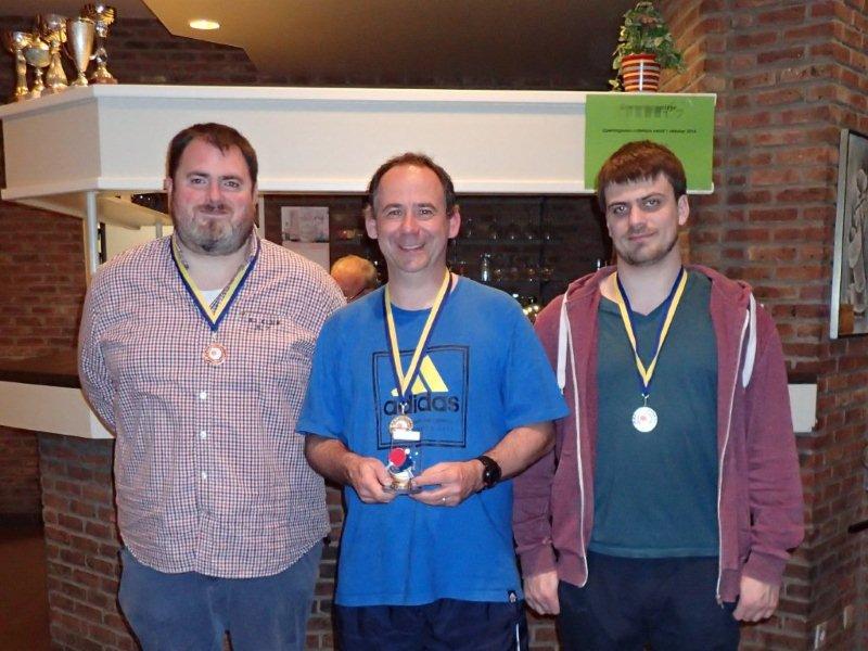 Podium: Micha�l, Dirk, Dietwald